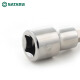 
Shida Dafei twelve corner rotary tool sleeve tool 12.5 ratchet wrench lengthened 100mm batch head 24801 25902/12 corner M-12140MM length
