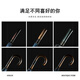 YWZR double umbrella men business British retro gentleman long handle umbrella wooden bend wind-resistant automatic umbrella women black 7170 outer black/inner houndstooth eight bone double layer umbrella surface