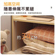 Zuodu dormitory bed table college student dormitory bunk table bed desk lazy table simple bedside table highly recommended cabinet door style maple cherry wood color 80cm