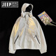 Jeep Spirit Jeep Charge Men's 2025 Nuevo verano delgado al aire libre de tres en una chaqueta suave Suit de altura de montaña de montaña 6628m White [Men's Style] M