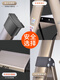 JPHZNB store household ladders top ten aluminum alloy folding invisible handrails four-layer safety herringbone ladder light and economical five-step ladder purple accessories 9215