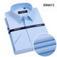 PDG Yageol Shirt à manches courtes pour hommes pour hommes NOUVELLE usure formelle pour les affaires Polyester de coton décontracté sans fer à repasser multicolore mince de doublure polyvalente à manches courtes 6623 38