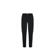 Biemlfdlkk [Hydrinks and quick-drying] Spring and summer men's elastic trousers, clean color straight trousers, commuting daily versatile casual pants 07 black L