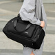 Warrior travel bag for men's large capacity business business trip short-distance hand luggage bag dry wet separation fitness crossbody bag black [suitable for 3-7 days travel]