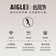 Aigle [nuevo producto en primavera y verano] Camiseta de manga de 7 cuartos aigao Camiseta de algodón puro de algodón puro casualidad simple de manga de 7 cuartos para mujeres Swamp Blue Bi983 36 (160/84a)