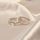 DRpt950 platinum ring Jianjia Bailu platinum couple ring men and women engagement birthday gift for girlfriend Jianjia Bailu pair ring