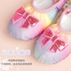 
Ai Wu Ge children's dance shoes sequin rainbow gradient shoes girls satin ballet shoes princess style soft sole shoes size 28