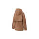 Kolon Sport loser Komfort Rotary Ärmel Jacquard Mischjacke Frauenkamel Ca L.