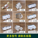 以琛定制铝合金移门窗户滑轮 TC802型B2000A型8688878型轨道滚 【4个价】1098型双轮(宽轨)