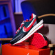 Nike (Nike) Sacaix Nike Ldwaffle Negro, azul, rojo, Nike Tres partes Deconstruction Waffle Zapatos DJ4877-300 Negro, azul, rojo, DJ4877-300 42.5