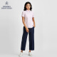 布克兄弟（BrooksBrothers）[易打理]女士25夏新款supima棉短袖衬衫 B695-粉色 S 4