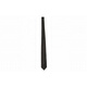Gucci (Gucci) Presbyterian Silk corbata de seda negra # Black Basic Packaging - Sin caja