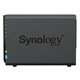 群晖（Synology） DS225+四核心 两盘位 NAS 网络存储服务器 企业团队办公 私有云 文件共享备份 黑色 8TB版（含2块群晖原厂4TB硬盘）