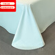 High-end 200 count cotton four-piece set, long-staple cotton pure cotton duvet cover and fitted sheet, skin-friendly, light luxury embroidered bedding for naked sleeping, Shame Flower-Aqua 1.8m duvet cover, extra large fitted sheet, four-piece set