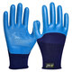 Xingyu Arbeitsschutzhandschuhe Gummi wasserdicht, gleitbar, atmungsaktiv, Anti-Odor-Latex-eingetauchtes, abgenutzte Gummi, die auf der Baustelle arbeiten 12 Paare A698 großer Größe [verbessertes Hand-Rücken-Gel]