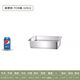 Zixian Tehou Canteen 304 stainless steel flat bottom square tray rectangular tray kitchen commercial square basin cat litter box with lid/one-piece molded basin 60*40*20 deep/capacity about 37200 ml
