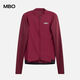 Meissenland (MBO) MBO cycling clothing autumn and summer men's and women's cycling clothing thin breathable sweat-absorbent comfortable road cycling long-sleeved top Autumn and summer thin dark red long-sleeved XL XXL