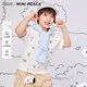 MiniPeace cooling and antibacterial, same style as the counter, Snoopy joint series boys' short-sleeved T-shirt, beige 110