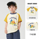 Boe [authentique] Droit européen T-shirt à manches courtes Clottes d'été Vêtements pour enfants Baby Boy Boy U15604 Gray 100 cm