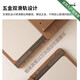Chuxitang solid wood contact lens push-pull and close the hidden full-body mirror wall can cover the wall-mounted hole board fitting mirror [package installation] walnut color width 40X height 150cm