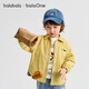 Balabala children's clothing baby jacket boys and girls clothes 2025 new autumn thin shirt cute casual 208325105209