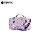 Lesportsac Lebosi 25 new cool Luomi garden series cute fresh makeup storage bag clutch bag Jinse rose dream