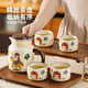 Teacher's Day gift from Wanjiaquan, female teacher's wedding gift, complete tea set for newlyweds, engagement, housewarming and moving gift, Trojan tea set, 1 pot, 4 cups, 1 tray