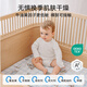 Manxi (Emxee) Neues Produkt Babybaby Cot Cover reine Baumwollblatt Bettwäsche Kindergartenmatratze [reines Baumwoll] Elf Dream Garden 120*65 cm