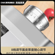 OIMG Japan imported quality electric noodle press machine noodle machine fully automatic stainless steel small rolling machine new model stainless steel 4-cut type (1.5mm round face + 2.5mm round
