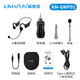 Crystal microphone GWP91 head-mounted fitness coach wireless microphone spinning dance sports anti-sweat headset group class live broadcast microphone square dance pickup GWP91 anti-sweat and anti-shedding pure wireless without restraint
