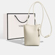
viney cowhide mobile phone bag women's bag luxury crossbody bag shoulder bag birthday gift for girlfriend wife [off white] practical shoulder bag niche brand fashionable versatile casual and fashionable bucket bag