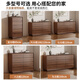 Wen Yijia Customate ultra-mince en bois massif Chérie étroite coffre de chambre à coucher armoire à queue de chambre à coucher moderne armoire de rangement simple étage à neuf poitrine de tiroir de rangement d'armoire [modèle ultra-mince en bois massif] E-695 coffre de la longueur de l'armoire 65c auto-installation d'auto-installation