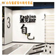 Gym culture wall decorations inspirational slogan stickers drawing sports poster internet celebrity yoga studio interior background 12806 Meet good self-Big red and black Medium