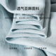 ROEYSHOUSE罗衣时尚浅蓝色衬衫连衣裙女2025夏季新款休闲亚麻大摆裙子12243 浅蓝色 XL