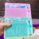 MPPMCK Yuanqi Sport Süßes Haustier Großer Tablette unkomprimierte magnetische Stahlkugel Graffiti Malting Board Schlüsselbein Anhänger kleines Spielzeuggeschenk Yuanqi niedliche Haustier-Tablette Magnetische Perlenrosa