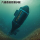 车致儿童遥控潜水艇小型核潜艇玩具电动迷你充电玩具船鱼缸船模 20CM潜水鲸鱼蓝色可喷水