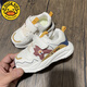 G.DuckKids Little Yellow Duck Children's Chaussures 25 Chaussures bébé de style printemps et automne pour garçons et filles Babu Toddlers Toddlers 'Tobeurs Functional Chaussures pour les enfants sans glissement et transparent gris clair Spring and Automne Style Surface 9227 31 Longueur intérieure 19cmmmmmatoph