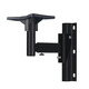 Aiyuan Speaker Bracket Wall Mounting Bracket Surround Sound Hanger Professional KTV Stage Card Package Hoisting Speaker Universal Pair of Pallet Shelves 2 Speaker Wall Mounting Brackets + Expansion Screws