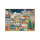 Winter lights Christmas digital oil painting fill color hand-painted gifts with high appearance decorative paintings and hanging paintings qx15844 High-gloss pigment + professional oil canvas + multiple brushes + wall hanging accessories 30x40cm thick solid wood inner frame
