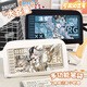 
Cool Vine Identity Fifth Fisherman Cheering Team Member Xinghe Peripheral Pen/Bag Text/Plastic Box Pain Pack Bar Chi Pendant Badge Gift [White] R1537 Fisherman (L6208+L6216) [Double-layer Pencil Bag]