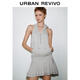 UR2025 Summer NUEVO FALLA FUSIÓN SKIRT SKIRT PEGRADA CON CON CON CON CON CON CON CON CON CON CON CON CON CON CON CON CON CON CON CONDICIÓN UYV750050 GRIS (Forrada) XL