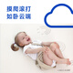 Smiling Bear Crawling Pad Thickened Household Baby Living Room Folding Crawling Pad Non-toxic and Odorless Children's Overall Foam Floor Mat Nordic Number + Forest Elf [Folding Style + Handbag for Gift] 180*200cm*Thickness 2.0cm