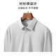 Mr. Cloth Simple Shirt Collar Long Sleeve T-shirt Men's 2025 Autumn New Business and Casual Solid Color Lapel Top Men's BT16862 Piano Black S (165)