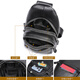 Marante leather chest bag for men versatile men crossbody chest bag cowhide men crossbody bag man bags 7029 coffee