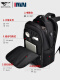 Sieben Wolf-Rucksack-Männer mit großer Kapazität Computertasche 2025 New Business Travel Rucksack Herren School Bag Travent Bag Standard Dreischichtiger Warehouse No USB-Schnittstelle 23L-15,6 Zoll