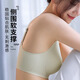 莫代尔文胸新款内衣女小胸聚拢运动无痕无钢圈收副乳防下垂薄 抹茶 M 【34BC】
