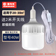 Whale and Light LED energy-saving light bulb with plug household plug-in e27 socket lamp with switch wire super bright hanging small wall lamp 2 meters wire