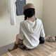 
Hoodie chic base shirt for women in autumn and winter 2025 new fashionable knitted sweater wool inner sweater thin full wool ice clear blue XL
