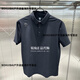 迪桑特（DESCENTE）DUALS都市通勤商务休闲速干透气男士短袖POLO衫男 D3291DPS98C-BK 黑色 M (170/92A)