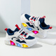Snoopy Snoopy Kinderschuhe Kinder Kleinkinder Mode farbenfrohe leuchtende Schuhe Männer und Mädchen beleuchten Schuhe 3879 Weiße Deep Navy Blue 28